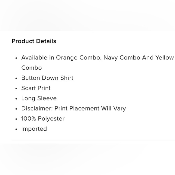 Fashion Nova Amara Top-Orange Combo - Picture 10 of 11